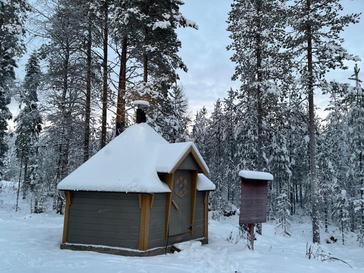 Aurora Igloo Fireplace-Heated Tents In A Secret Forest With Private Jacuzzi And Shared Sauna Bathroom And Dog Friendly Rovaniemi Eksteriør bilde
